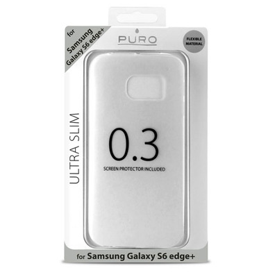 Carcasa Ultra Slim 0.3" Transparente Puro Samsung Galaxy S6 Edge +