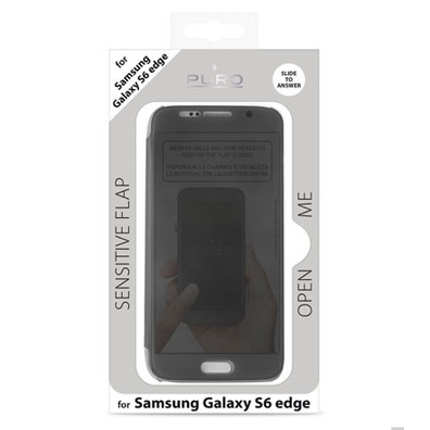 Funda Tipo Libro Táctil Samsung Galaxy S6 Edge