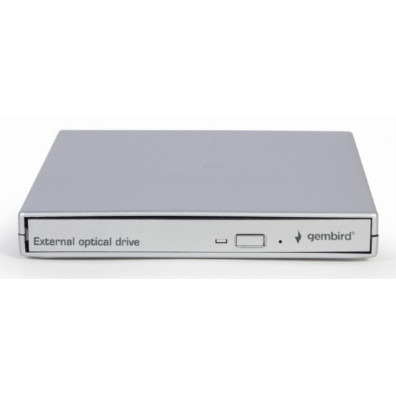 Unidad Óptica Gembird Dvd-usb-021-sv Externa Dvd±rw Usb 2.0 Plata