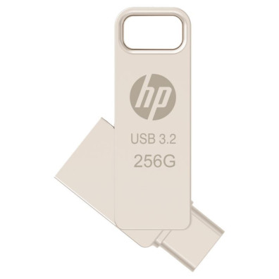 Unidad Flash Usb Pny Hp X206c 256 Gb Usb-a Y Usb-c 120 Mb/s Plata