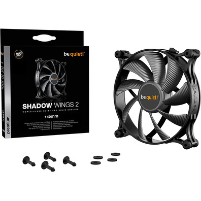 Ventilador Be Quiet Shadow Wings 2 140x140