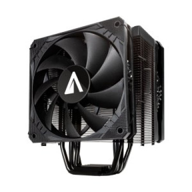 VENTILADOR CON DISIPADOR ABYSM SNOW IV 120mm PARA CPU - COLOR NEGRO