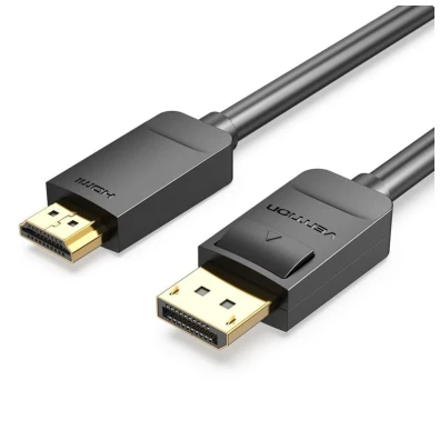 Vention Cable Conversor Displayport Macho HDMI Macho 1.5m Negro