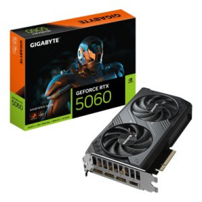 VGA GIGABYTE GEFORCE RTX 5060 WINDFORCE OC 8GB GDDR7 - Mejora rendimiento y experiencia de juego