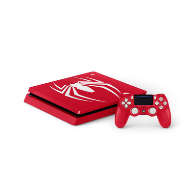 Videoconsola PS4 1tb Roja +Marvel´s Spider-Man Limited Edition