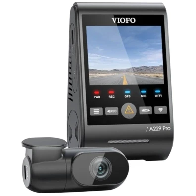 VIOFO A229 Pro 4K + 2K WiFi GPS Dash Cam - Cámaras para Coche