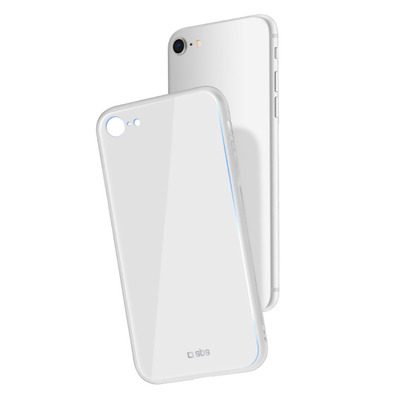 Vitro Case for iPhone 8 / 7 Blanco