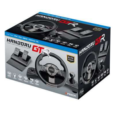 Volante Indeca Racing Wheel Handoru GTR Elite (PS4/Xbox/Switch/PC)