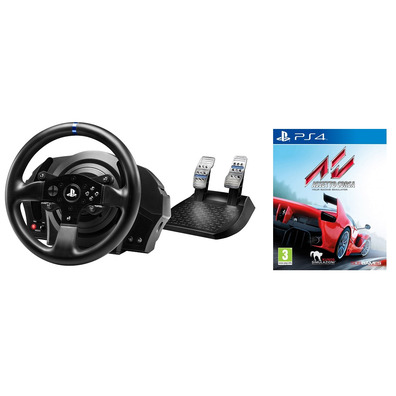 Volante Thrustmaster T300 RS Force Feedback + Assetto Corsa PS4