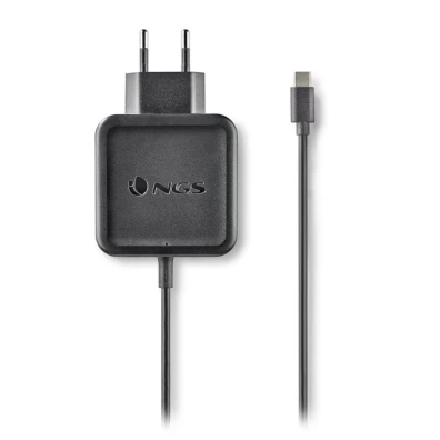 Cargador NGS W-45W TYPEC 45W USB F Negro - Compra en línea