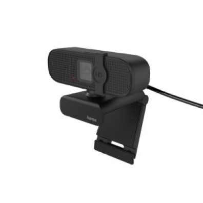 WEBCAM HAMA C-400 FHD - Campo de Visión 70º - Rotación 360º - Tapa para el Objetivo