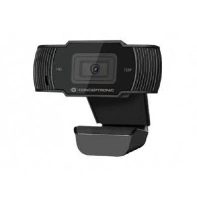 WEBCAM HD CONCEPTRONIC AMDIS 1080P USB 3.6MM 30FPS ANGULO 68º MICROFONO INTEGRADO