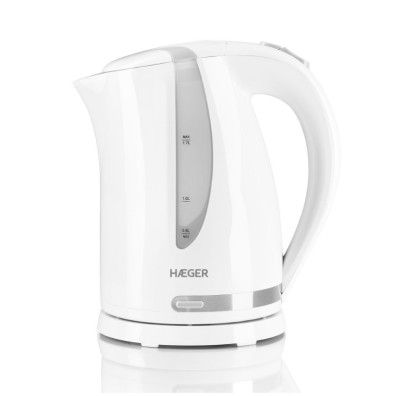 HERVIDOR ELECTRICO BLANCO HAEGER WHITENESS 1.7L 2200W
