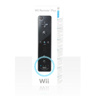 Wii Remote Plus (Negro) - Wii
