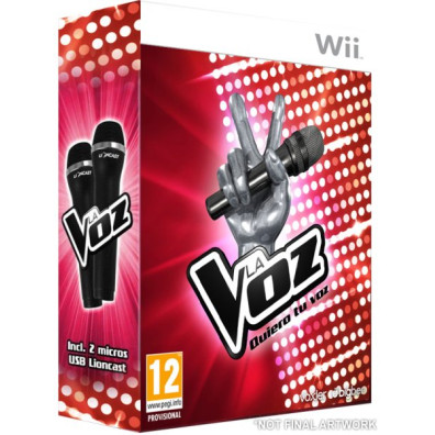 La Voz: Quiero Tu Voz + 2 Micrófonos Wii U