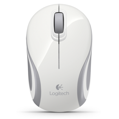 Ratón Logitech Wireless Mini M187 Blanco