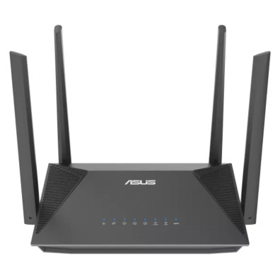 Router inalámbrico ASUS RT-AX52 AX1800 Gigabit Ethernet Doble banda (2,4 GHz / 5 GHz) - Negro