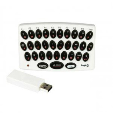 Teclado Wireless para Wii Logic 3