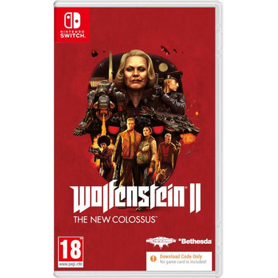 Wolfenstein II: The New Colossus (Code in a Box) Switch