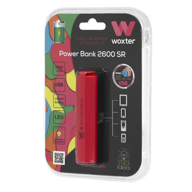 Woxter Powerbank 2600 mAh Rosa