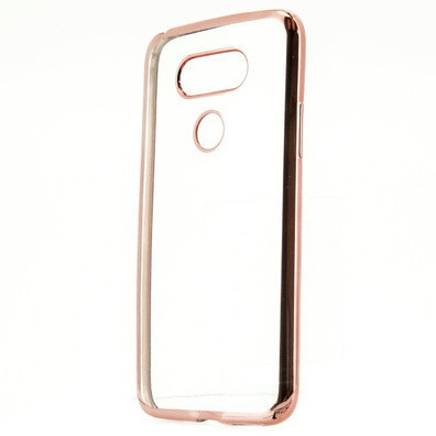 Funda TPU Metal LG G5 Rosa