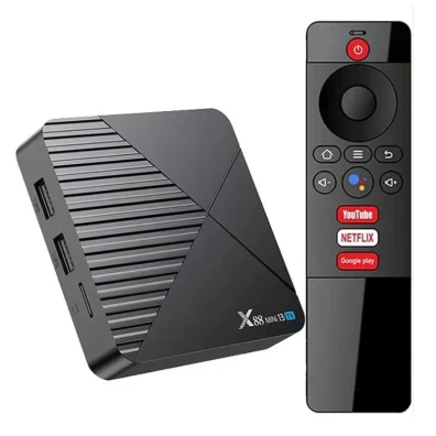 X88 Mini 13 TV RK3528 Android 13 Negro - Android TV 2GB/16GB