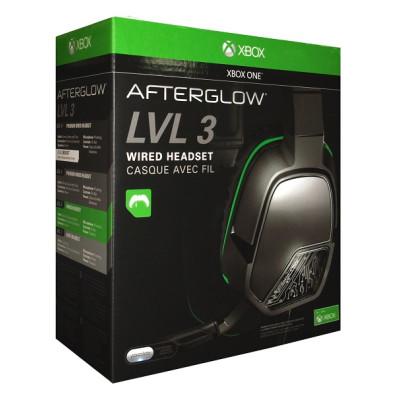 Auriculares con cable Afterglow Black LVL 3 para Xbox One
