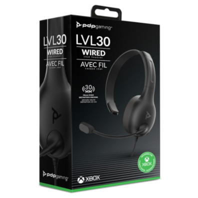 PDP Auriculares Cableados LVL 30 en Gris
