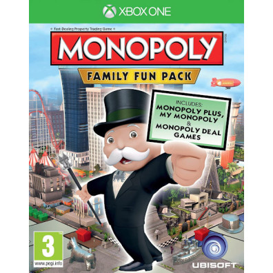 Monopoly Family Fun Pack - Juego de Mesa Familiar