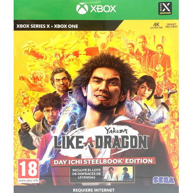 Yakuza Like a Dragon Edición Steelbook Xbox Series