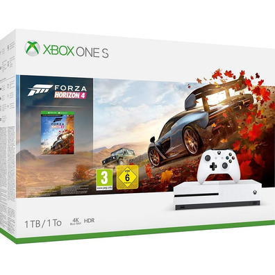 Xbox One S Blanca 1TB + Forza Horizon 4