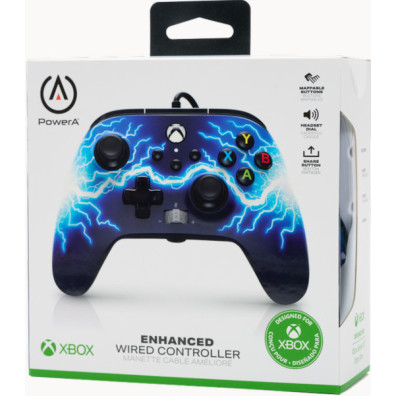 POWER A Controlador Cableado Mejorado Arc Lightning (XBONE/WINDOWS 10)