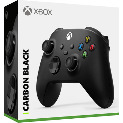 Microsoft Controlador Inalámbrico Carbon Black para Xbox One y PC