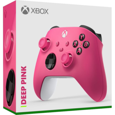 Control Inalámbrico Microsoft Deep Pink Xbox One y PC