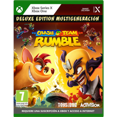 CRASH TEAM RUMBLE Edición Deluxe Multigeneración XBOX One