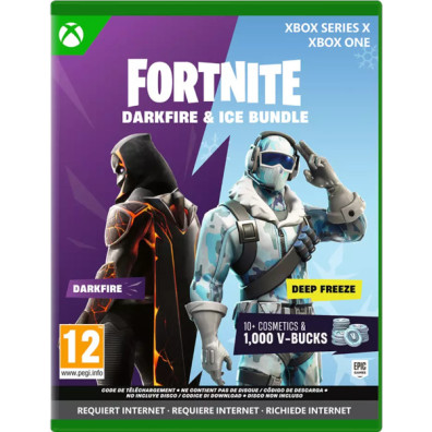 FORTNITE LOTE OSCURO Y HIELO XBOX One
