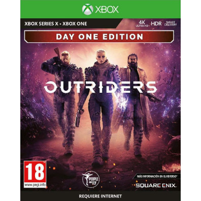 Outriders Day One Edition para Xbox One en una emocionante aventura de acción.