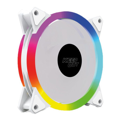 Ventilador Interno Keep Out XFC-120SR ARGB 120mm Blanco - 4 Pin PWM