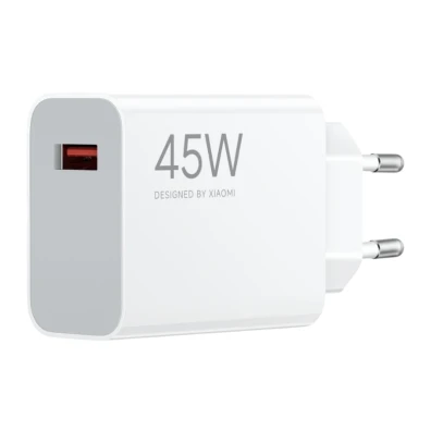Cargador Xiaomi 45W Turbo Blanco - Adaptador de Carga Rápida Power