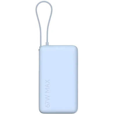 Xiaomi Power Bank 10000mAh (Cable integrado) 67W Azul Hielo