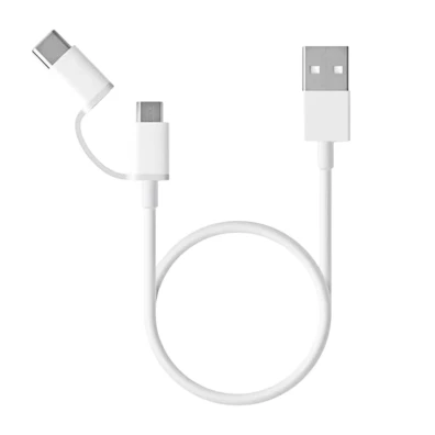 Xiaomi Mi Cable USB Tipo C/Micro USB 30cm - Cargadores y Cables Xiaomi