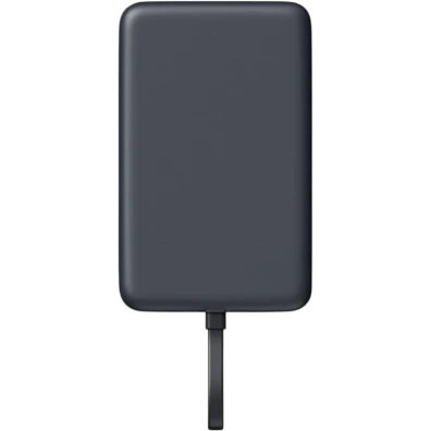 Xiaomi Power Bank Magnético 10000mAh con cable integrado en color Gris