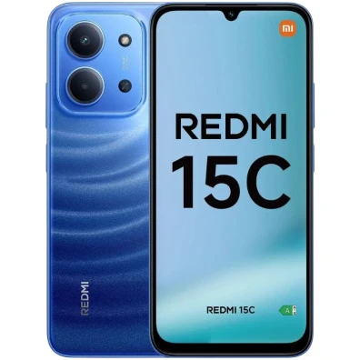 Xiaomi Redmi 15C Azul 4GB/256GB - Smartphone Móvil
