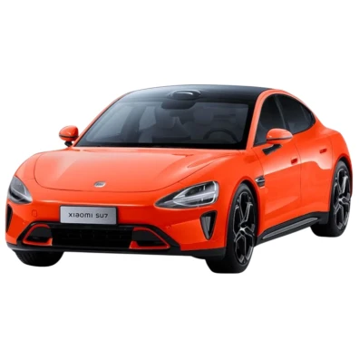 Xiaomi SU7 Model Car 1/18 Die-cast Lava Naranja