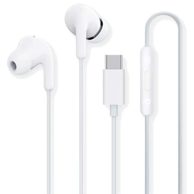 Xiaomi Type-C Earphones Blanco con Conector USB Tipo C