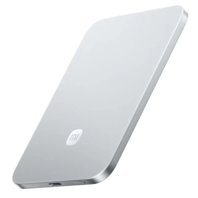 Xiaomi Power Bank UltraThin Magnético 5000mAh 15W Plata