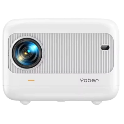 Mini Proyector Portátil Yaber L1 LCD HD Blanco con Wifi, Bluetooth y Enfoque Eléctrico