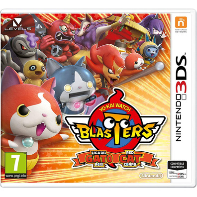 Yo-kai Watch Blasters: Liga del Gato Rojo 3DS