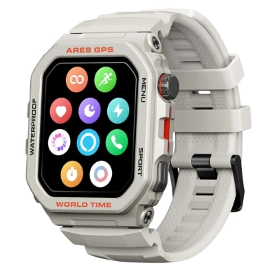 Zebalze Ares GPS Blanco Smartwatch - Reloj inteligente