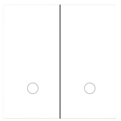 Zemismart K6 Zigbee Doble Blanco - Interruptor inteligente